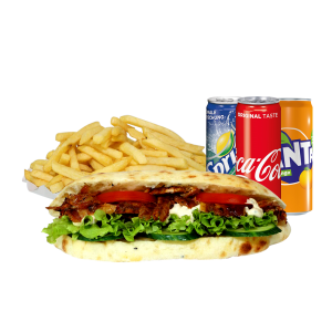 Döner Menü mit Hähnchen
