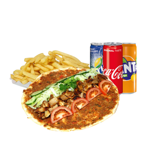 Lahmacun Menü mit Kalb