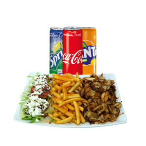 Döner Teller Menü mit Hähnchen